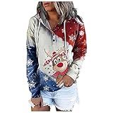 XTBFOOJ winterjacke damen 48/50 damen sportliche jacke umstandsoberteil damen softshellmantel a linie damen lknblil sweatshirts fuer baumwolle winter jacket parker jacke herbst bunte strickjack