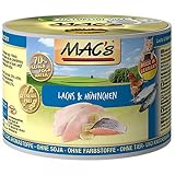 MACs Cat Lachs & Hühnchen | 6x 200g Katzenfutter nass g