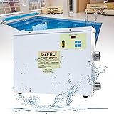 BIWAHumor 45KW Luft Wärmepumpe für Pools, 220V/380V Poolheizungsthermostat, Poolheizung Schwimmbadheizung, für Schwimmbäder Hydrotherapie-Pools Landschafts-und Badebecken (Size : 380V 24KW)