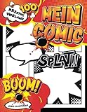 Comic Buch Zeichnen Lernen: Leeres Comic-Buch zum Erstellen eigener Comics im Layout-Stil | Comic-Notizbuch für Kinder und Erw