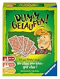 Ravensburger 20764 - Dumm gelaufen! Kartenspiel für 2-6 Spieler, fiktiver Mitspieler, Unterhaltung ab 10 J