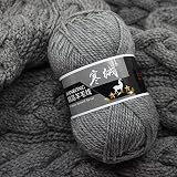 Bianlang. Top Qualität 500 g/Lot 60colors 125 Meter Merinowolle gestrickte Häkeln Strickgarn Sweater Schal Pullover Umweltschutz (Color : 5PCS Mix Color)