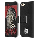 Head Case Designs Offiziell Zugelassen AMC The Walking Dead Alpha Staffel 10 Darsteller Portraits Leder Brieftaschen Handyhülle Hülle Huelle kompatibel mit Apple iPhone 6 / iPhone 6