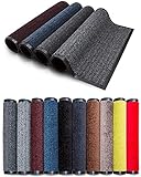Carpet Diem Rio Schmutzfangmatte - 5 Größen - 10 Farben Fußmatte mit äußerst starker Schmutz und Feuchtigkeitsaufnahme - Sauberlaufmatte in dunkel grau - anthrazit - schwarz 40 x 60