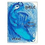 YRZYT Marc Chagall WandBilder Abstrakter Charakter Bibel Verve Poster Surrealistische Gemälde Bilderwerk Ausstellung Leinwand Leinwandbilde Vintage Bild Wohnzimmer Dekor Kunstdruck