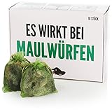 com-four® 10x Wühlmausschreck, tierfreundliche Wühlmausabwehr, unschädliches Fernhaltemittel aus Hundehaaren, Haustierabwehr & Wildtierabw