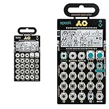 Teenage Engineering PO-32 Tonic Drum Synthesizer und Sequenzer, Gold/Schwarz & PO-35 Speak Vocal Synthesizer und Sampler (Integriertes Mikrofon, 8 integrierte Voice-Characters, 16-Step Sequencer)