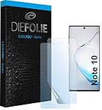 Crocfol Schutzfolie vom Testsieger [2 St.] kompatibel mit Samsung Galaxy Note 10 - selbstheilende Premium 5D Langzeit-Panzerfolie - für vorne, hü