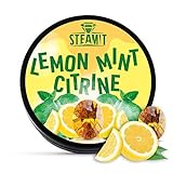 SteamIt Tabak Ersatz Dampfsteine - Shisha Steam Stones - nikotinfreier Tabakersatz für Wasserpfeifen (Lemon Mint)