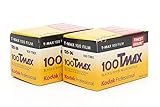 Kodak T-Max 100 Schwarz-Weiß-Film, 36 Aufnahmen, 35 mm, 2 Stück
