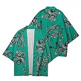 Chinese Dragon Kimono Mann Japanese Kleidung Männliches Samurai Kostüm Haori Beach Herren Kimono Strickjacke Japanische Streetwear Jack