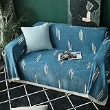 Geometrische Linienmuster Serie Sofatuch Meteordusche Muster Home Hotel Wohnzimmer Schlafzimmer Universal Sofabezug Sofatuch Elastisch Vier Jahreszeiten Universal Verdicktes Rutschfestes Sofak