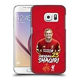 Head Case Designs Offizielle Liverpool Football Club Xherdan Shaqiri 2019/20 Erstes Team Gruppe 1 Harte Rueckseiten Handyhülle Hülle Huelle kompatibel mit Samsung Galaxy S7