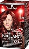 Schwarzkopf Brillance Intensiv-Color-Creme, 922 Kastanienrot Stufe 3, 3er Pack (3 x 143 ml)