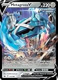 Pokemon TCG - Metagross V - 112/198 - Schaurige Herrschaft - Ultra Rare - mit GECO V