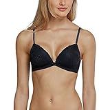 Schiesser Damen Softbra ohne Bügel BH, Blau (Nachtblau 804), 80