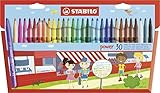 Filzstift - STABILO power - 30er Pack - mit 30 verschiedenen Farb