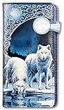Fantasy-Geldbörse mit Wölfen - Warriors of Winter - geprägt | Geldbeutel, Mehrfarbig by Lisa Park