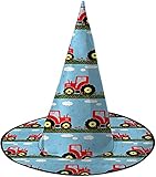 KEROTA Spielzeug Traktor Halloween Verzieren Magischer Hut Hexenhut für Party Maskerade Cosplay Kostüm Zubehö