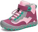 Mishansha Wanderschuhe Kinder Trekkingschuhe Mädchen Bergschuhe Outdoor Sport Kinderschuhe Wanderstiefel Stil: 2 Violett Gr.28