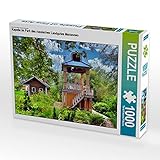 CALVENDO Puzzle Kapelle im Park des russischen Landgutes Muranowo 1000 Teile Lege-Größe 64 x 48 cm Foto-Puzzle Bild von Henning von Loewis of M
