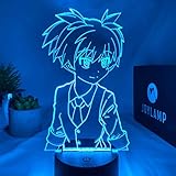 JoyLamp Nagisa Shiota de Assassination Classroom – Offizielle Kollektion JoyLamp x Assassination Classroom – 16 Farben + Fernbedienung – 3D-Lampen Assassination C