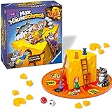 Ravensburger Kinderspiele 24562 - Max Mäuseschreck - Würfel-Laufspiel für 2 bis 4 Spieler ab 4 J