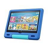 Fire HD 10 Kids-Tablet│ Ab dem Vorschulalter | 25,6 cm (10,1 Zoll) großes Full-HD-Display (1080p), 32 GB, kindgerechte Hülle in Himmelb