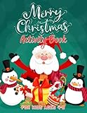 Chirstmas Activity Book For Kids Ages 4-8: noname, A Creative Holiday With Coloring Pages, Featuring Mazes, Word Search, Matching Game, the Differences and More,coloring book