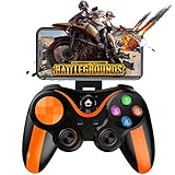 Mobile Gamepad Controller, Megadream Key Mapping Gaming Joysticks Trigger for PUBG/Call of Duty & More Shooting Fighting Racing Game, for 4-6 inch Samsung Galaxy HTC LG etc. Android Phone Tab