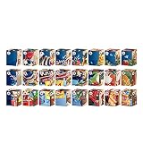 WENDAO 24 DIY Adventskalender Kisten Set-24 Tage Countdown Weihnachtsgeschenkkarton mit bedrucktem Karton,Weihnachtsadvent Kalenderbox 2021Kartongeschenkbox Für Partygeschenk (A)