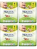 Packung mit 4 Moltex Maxi Windeln Größe 4 (120 Windeln)