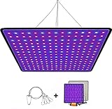 GREENSINDOOR LED Pflanzenlampe 300W,Vollspektrum Pflanzenlicht Led Grow Lampe mit 225LEDS Pflanzenleuchte, Rot Blau fur Pflanzen Wachstum im Gewächshaus Zimmerpflanzen Gartenarb