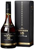 TORRES BRANDY 15 RESERVA PRIVADO (1x 0,7l) – aus der spanischen Weinbauregion Penedès – in statischer Lagerung und Solera-Verfahren gereift – 70cl mit 40%