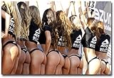 YaShengZhuangShi Poster Bild 70x90cm kein Rahmen Leinwanddruck Sexy Model Girl Schöner Arsch Poster Für Raumdek