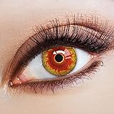 aricona Kontaktlinsen Farblinsen - Farbige Kontaktlinsen ohne Stärke - Halloween Kontaktlinsen farbig ohne Stärk