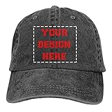 huatongxin Custom Cowboy Hat for Men Women Sun Cap Multi Color Unisex Personalized Baseball Hat Add Your Tex