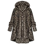 Damen Top, Einfarbig Hoodie Langarm Sweatshirt Pullover Top Herbst und Winter Bluse Sweatshirt Hoodie für Warm Plüsch Knöpfe Daunen Kapuzen Pullover Pullover Top Langarm Weich B