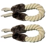 Cytteroa Türkordel,2pcs Dauerhaft Türstopper Baumwolle Türkordel Klemmschutz Türstopper Klinke Türstopper Klinke Türkordel Klemmschutz Türkordeln für Haustier und Kinder Fingerschutz ,B