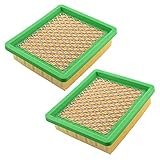 HURI 2x Luftfilter für Hecht 553 SW, 5533 SW, 5533 SWE, 5534 SX, 5534 SXE Rasenmäher M