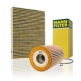 Original MANN-FILTER Set aus 1x Innenraumfilter FP 2862 und 1x Ölfilter HU 726/2 x – Für PKW