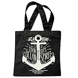 Tasche Umhängetasche YACHT ACADEMY MARINE DEPARTMENT OZEAN SPIRIT YACHTCLUB SEA LIFE ANKER SKULL PIRAT SEGELBOOT SEGELSCHIFF STEUERRAD TOTENKOPF SEERÄUBER SAILING COLLEKTION SKULL KREBS STEUERRAD PI