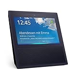 Echo Show (1. Gen.), Intelligenter Lautsprecher mit 7-Zoll Bildschirm und Alexa - schw