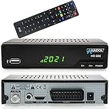 Anadol HD 888 digital Sat Receiver mit PVR Aufnahmefunktion, Timeshift & AAC-LC Audio, für Satelliten TV, HDMI, HDTV, SCART, Satellit, DVB S2, Full HD, Multimedia Player - Astra Hotbird S