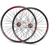 Zatnec Mountainbike Laufradsatz 26', Scheibenbremse Fahrradräder Für 7-11 Geschwindigkeit 32H Schnelle Veröffentlichung 4-Klauen-Turmbasis Für 26x1.75-2.3 R