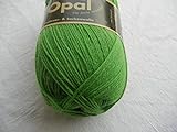 Opal uni 4-fach - 1990 grasgrün - 100g Sockenw