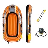 Bestway Schlauchboot-Set, Kondor 2000, 188 x 98 x 30 cm, für 1 Erwachsenen + 1