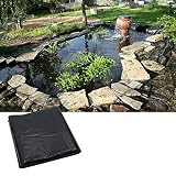 CXLL Teichfolien 0,4mm Gartenteichfolien Fischteichfolie Sicherheit Und Umweltschutz Ungiftig Und Geschmacklos Hat Viele Verwendungszwecke, 2m×3m, 4m×5, 6m×6