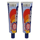 Repositional schnell trocknender Foto-Kleber – 100 ml Tube von CollAll – starker, flexibler und transparenter Kleber – perfekt für Fotos, Papierb