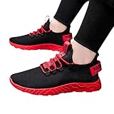 Dasongff Schuhe Herren Laufschuhe Sneaker Outdoor Schnürer Sportschuhe Turnschuhe Männer Joggingschuhe Atmungsaktiv Running Shoes Men Walking Schuhe Freizeitschuhe Fitness Schuhe Halb